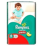 パンパースベビードライパンツサイズ6不可欠パック32 (Pampers) (x6) - Pampers Baby-Dry PANTS Size 6 Essential Pack 32 (Pack of