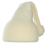 (コ-ランド) Co-land ベビー帽子 新生児ハット ニット帽子 子供用キャップ クリスマス 赤ちゃん ポンポン キッズ帽子 女の子 男の子 ハロウィン お出かけ 防寒 オフホワイト