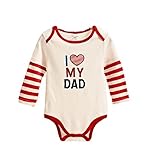 長袖 ロンパース 男の子 女の子 ベビー 80cm 紺色 赤色 星柄 肌着 部屋着 (レッド)