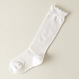 (靴下屋)kutsushitaya キッズ フリルハイソックス　13〜15cm サラシ