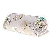 【ノーブランド品】新生児　ベビー　ベルベル　フリース　二層　ブランケット　寝具　毛布　おくるみ　バスタオル　快適　動物柄　全10パタン - 羊