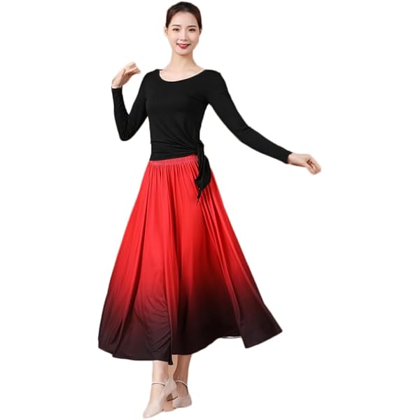 新品✴️社交ダンス　フレアスカート ドット花柄 楽天市場】花柄 スカート（社交ダンス｜体操・ダンス