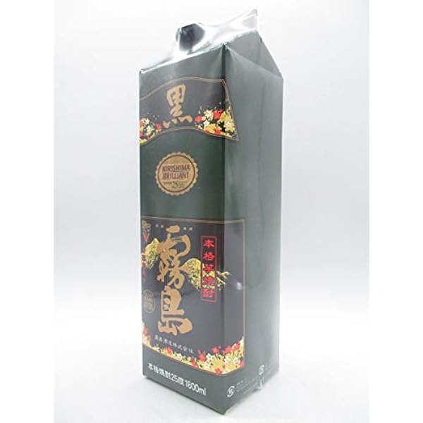 黒霧島 25度 1800ml 紙パック新品未開封 12本set 