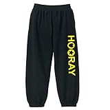 HOORAY(フーレイ) パンツ ダンス 衣装 ヒップホップ ハートスタースウェットスウェットパンツ S ブラック