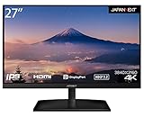 JapanNext JN-V27UHD-IPS-D 27インチ 液晶モニター ディスプレイ 4K 3840x2160 IPS DP HDMI