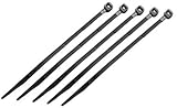 Absolute CT4100BK 4-Inch Cable Tie - 100 Pieces (Black) [並行輸入品]