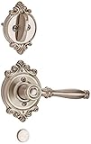 Schlage f94-bir-brk Birminghamダミー内部パックデッドボルトカバープレート、、 F94BIR619BRK 1