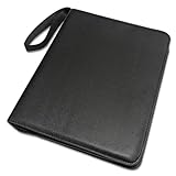 Morisho 缶バッジ 収納 缶バッジケース 缶バッチケース 缶バッジカバー 【PUレザー 密閉ファスナー 差し替え式ホルダー ストラップ】 バインダー 単品