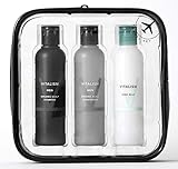 バイタリズム(VITALISM) スカルプケア for MEN トラベルセット 旅行用 出張用 (シャンプー/コンディショナー/ボディーソープ) 男性用