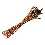 HOBBYPOWER    10pcs  1mサーボ延長リード線コードケーブル　JR Futaba 100cm 26AWG