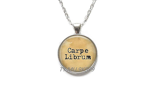 Amazon Co Jp 美しいネックレスcarpe Librumブックjewlery ブック Quoteネックレス Love To Read Book Lover Librarianギフト ライブラリjewelry W122 Jewelry
