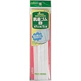 Clover 肌着ゴム 7mm幅 2m巻 白 26-028