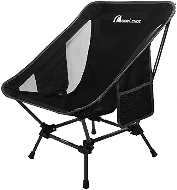 MOON LENCE アウトドアチェア ローチェア 2way より安定 キャンプ椅子 グランドチェア キャンプチェア 軽量 折りたたみ コンパクト ハイキング お釣り 登山 耐荷重150kg ロータイプ