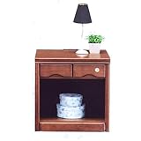 ナイトテーブル バジル 50ＯＰ ブラウン