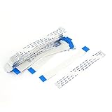 uxcell　フレキシブルフラットケーブル 100mm AWM 20624 80C 60V VW-1 0.5mmピッチ 24ピン FFC 100本