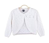 Candykids 子供用 ニット ボレロ キッズ フォーマル ドレス 子供ドレス ボレロ 綿 発表会 結婚式発表会 入園式 結婚式 パーティー 　披露宴 コンサート 演奏会 パーティ 誕生会 (12