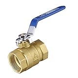 Fenteer 高品質　真ちゅう　1/2 NPT 　ボール　バルブ　スイッチ　バルブ　配管用部品　継手　耐食性　　