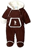 米国ポロ協会。Baby Boys ' Sherpa Lined Pram カラー: ブラウン