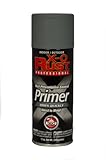 一般的なペイント&製造1280p x-o Rust Professionalメタルプライマーwith 360度スプレーTip、グレー