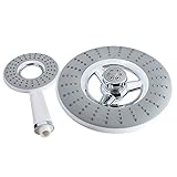 Sorliva シャワーヘッ バスルーム 水を節約シャワーヘッド バス用品 水漏れない 3段階モード調節可能 (シャワーセット)