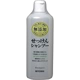 ミヨシ石鹸 無添加せっけんシャンプー本体 350ML (3個)