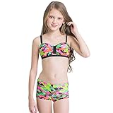 Kukiwa２セット可愛い水着　子供カモフラージュストラップレス水着　　ビキニ水着　可愛い水着　 女の子ベビー水着 　おしゃれ水着キッズ チュール水着 　スクール水着女子 　海水浴　海の日 ジュニア 