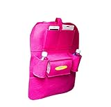 (Hot Pink) - Creazy New Car Auto Seat Back Multi-Pocket Storage Bag Organiser Holder Hanger (Hot pin