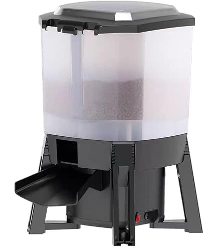 ソーラー 自動給餌器 6L 錦鯉 Amazon | SIzlaho 釣り池や錦鯉への給餌に最適なソーラー式自動給餌器