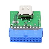 Cablecc USB 3.1 タイプ C USB-C メス シングル ポートから 5Gbps USB 3.0 19pin 20pin マザーボード ヘッダー アダプター PCBA