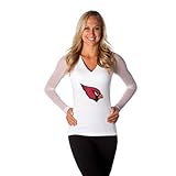 Arizona Cardinals公式NFLレディース" Wildkat "ホワイトTop