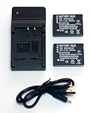 USB充電器 +【2個セット】DMW-BCG10 / DMW-BCG10E 互換 バッテリー DMC-TZ18 DMC-TZ20 DMC-TZ30 DMC-TZ35 等対応