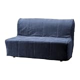 IKEA(イケア) LYCKSELE MURBO ヘンオーン ブルー 79875588 2人掛けソファベッド、ヘンオーン ブルー