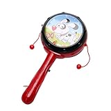 Nice Days（ナイス　ディズ）　赤ちゃん玩具　ガラガラ　led太鼓　音が出る玩具　ベビー　光る玩具