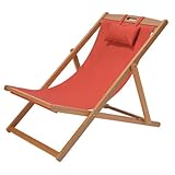 Orne de siesta(オルネ ド シエスタ) リラックスチェア ピロー付き オレンジ C-13