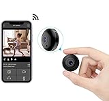 小型カメラWiFi 防犯カメラ スパイカメラ 隠しカメラ 1080P高画質暗視 150°広角撮影 動体検知 警報通知 長時間録画 iOS/A