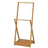 イトーキ リーモ ハンガーラック 天然木 ティーブラウン NA-H51X