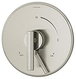 Symmons Diaシャワーバルブ停止、クロム S-3500-CYL-B-STN 1
