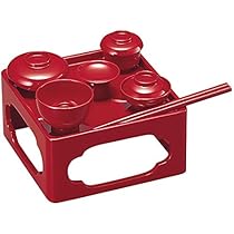 古い　祝膳　朱塗　お供え膳一式　2膳　木製収納箱付き 古い 祝膳 朱塗 お供え膳一式 2膳 木製収納箱付き