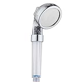 Keepjoy シャワーヘッド 塩素除去 節水 節約 水漏れ防止のパッキン 工具不要 増圧 取付簡単3段階モード 手元ストップ 止水機能 水流調整 ステンレス板 極細水流 国際共通 トルマリンボール入