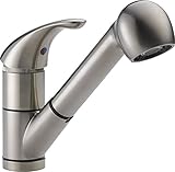 Peerless P18550LF-SS Choice Single Handle Kitchen Pull-Out Faucet, Stainless [並行輸入品]