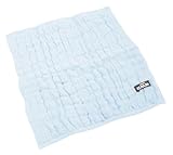 成願 ハンカチ 日本製 ハンカチタオル 5重 ガーゼ 約25×25cm ブルー sweet KI.RA.RA SKFP-040 B