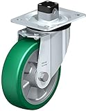 Blickle L-ALST 160K-CS11 Swivel Caster, 6.3 Wheel Diameter, 880 lb. Load Capacity by Blickle
