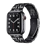 BesBand コンパチブル Apple Watch バンド 45mm 44mm 42mm、アップルウォッチバンド ステンレ 超軽量・超薄型