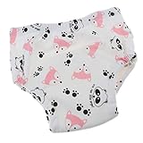 Baoblaze 全４色３サイズ　赤ちゃん　幼児　子供　4層の綿　おむつパンツ　トレーニングパンツ - ピンクのキツネ, 90