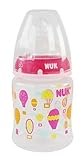 NUK Hot Air Balloons Orthodontic Slow Flow Bottle 3pk 5oz (150 ml), Newborn+ by NUK [並行輸入品]