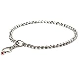 ザ・ブラックラブカンパニー 中・大型犬用 ステンレスラウンドチョークチェーン 2.5mm/50cm 犬グッズ専門店 オリジナル