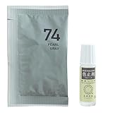 みやこ染 コールダイホット 10g + 色止剤 ミカノール 10ml セット (74ペールグレー)