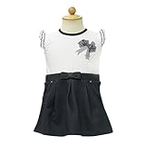 [アルマーニベビー] ARMANI BABY ベビー服 フレンチスリーブ ロンパース (セットアップ風) RXM165F 6Mサイズ