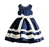 子供服 子供ドレス キッズワンピースフォーマル ノースリーブ プリンセス ジュニア お姫様ドレス 結婚式 ピアノ発表会 (145cm)
