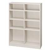 アイリスオーヤマ スペースフィットラック 幅90×高さ120cm(オフホワイト) IRIS S-SFR1290(オフホワイト) 返品種別A